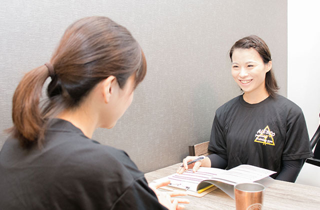 あなたが続けやすい
食事メニューを作成